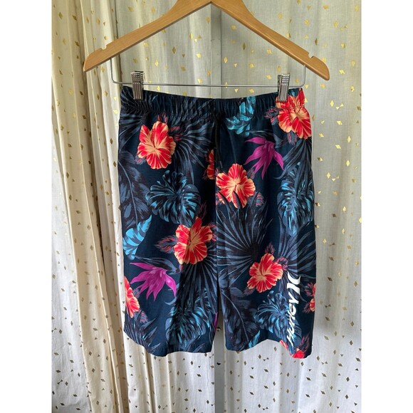 NWOT Hurley Boy's Hawaiian Tropical Pull On Mesh Briefs Swim Trunks XL - Picture 2 of 8